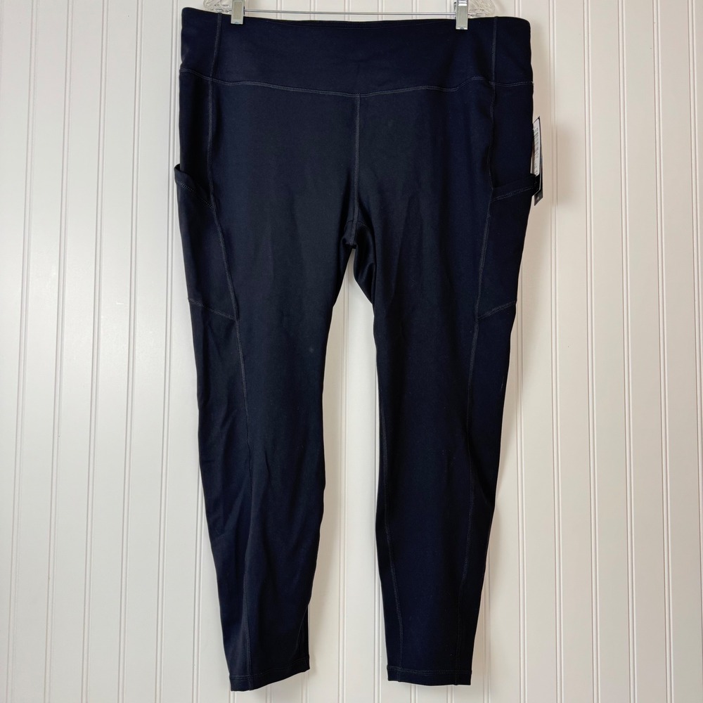 Torrid Active High Rise Leggings Women's Black Size 3 3X with Pockets Pants